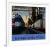 New York Central System, Along the Water Level Route-Leslie Ragan-Framed Art Print