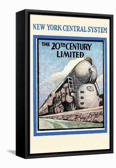 New York Central System - the 20th Century Limited-null-Framed Stretched Canvas