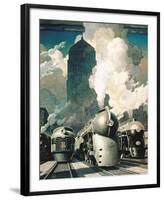 New York Central System-null-Framed Art Print