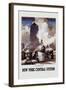 New York Central System-Leslie Ragan-Framed Art Print