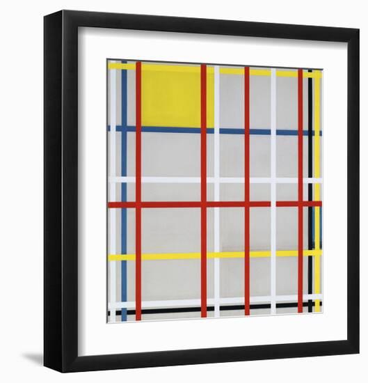 New York City, 3-Piet Mondrian-Framed Giclee Print