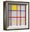 New York City, 3-Piet Mondrian-Framed Giclee Print