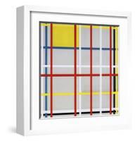 New York City, 3-Piet Mondrian-Framed Giclee Print