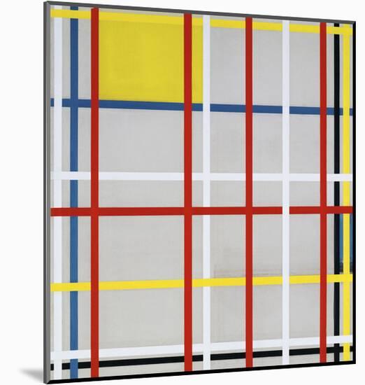 New York City, 3-Piet Mondrian-Mounted Giclee Print