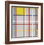 New York City, 3-Piet Mondrian-Framed Giclee Print