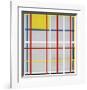 New York City, 3-Piet Mondrian-Framed Giclee Print