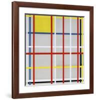 New York City, 3-Piet Mondrian-Framed Giclee Print