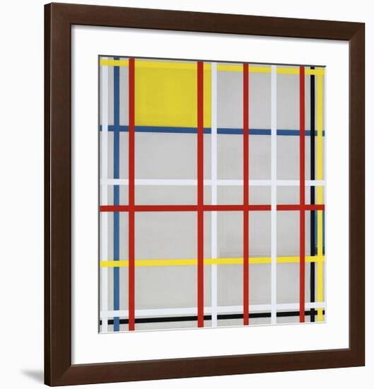 New York City, 3-Piet Mondrian-Framed Giclee Print