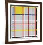 New York City, 3-Piet Mondrian-Framed Giclee Print