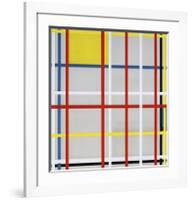 New York City, 3-Piet Mondrian-Framed Giclee Print