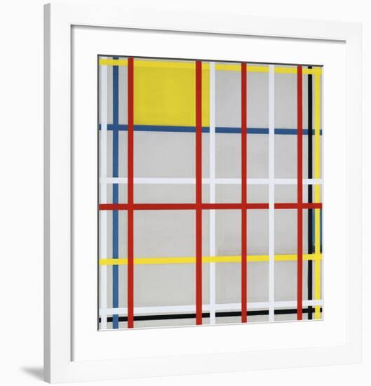 New York City, 3-Piet Mondrian-Framed Giclee Print