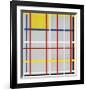 New York City, 3-Piet Mondrian-Framed Giclee Print