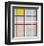 New York City, 3-Piet Mondrian-Framed Giclee Print