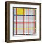 New York City, 3-Piet Mondrian-Framed Giclee Print