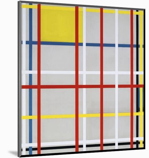 New York City, 3-Piet Mondrian-Mounted Giclee Print