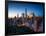 New York City - Amazing Sunrise over Central Park and Upper East Side Manhattan - Birds Eye / Aeria-dellm60-Framed Photographic Print