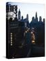 New York City at Night-null-Stretched Canvas