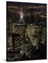 New York City at Night-Felipe Rodriguez-Stretched Canvas
