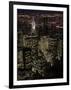 New York City at Night-Felipe Rodriguez-Framed Photographic Print