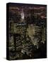 New York City at Night-Felipe Rodriguez-Stretched Canvas