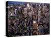 New York City at Night-Felipe Rodriguez-Stretched Canvas