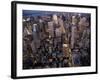 New York City at Night-Felipe Rodriguez-Framed Photographic Print