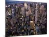 New York City at Night-Felipe Rodriguez-Mounted Photographic Print