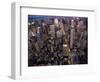 New York City at Night-Felipe Rodriguez-Framed Photographic Print