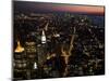 New York City at Night-Felipe Rodriguez-Mounted Photographic Print