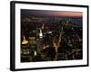 New York City at Night-Felipe Rodriguez-Framed Photographic Print