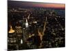 New York City at Night-Felipe Rodriguez-Mounted Photographic Print