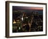 New York City at Night-Felipe Rodriguez-Framed Photographic Print