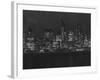 New York City at Night-null-Framed Photo