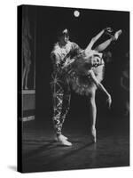 New York City Ballet Company Stars Edward Villella and Patricia Mcbride Performing "Harlequinade"-Bill Eppridge-Stretched Canvas