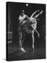 New York City Ballet Company Stars Edward Villella and Patricia Mcbride Performing "Harlequinade"-Bill Eppridge-Stretched Canvas