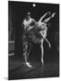 New York City Ballet Company Stars Edward Villella and Patricia Mcbride Performing "Harlequinade"-Bill Eppridge-Mounted Premium Photographic Print