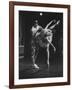 New York City Ballet Company Stars Edward Villella and Patricia Mcbride Performing "Harlequinade"-Bill Eppridge-Framed Premium Photographic Print