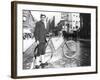 New York City Bike Messenger-Elizabeth Alice Austen-Framed Photo