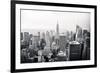 New York City Black and White-null-Framed Premium Giclee Print