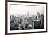 New York City Black and White-null-Framed Premium Giclee Print