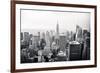 New York City Black and White-null-Framed Premium Giclee Print