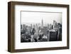 New York City Black and White-null-Framed Art Print