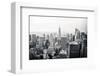 New York City Black and White-null-Framed Art Print