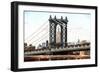 New York City Bridge III-Philippe Hugonnard-Framed Giclee Print