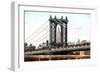 New York City Bridge III-Philippe Hugonnard-Framed Giclee Print