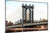 New York City Bridge III-Philippe Hugonnard-Mounted Giclee Print