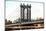 New York City Bridge III-Philippe Hugonnard-Mounted Giclee Print