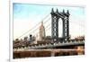 New York City Bridge-Philippe Hugonnard-Framed Giclee Print