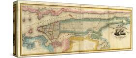 New York City & County, c.1832-David H^ Burr-Stretched Canvas