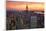 New York City (Empire State Building, Sunset) Art Poster Print-null-Framed Poster